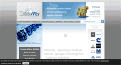 Desktop Screenshot of indumar.fr